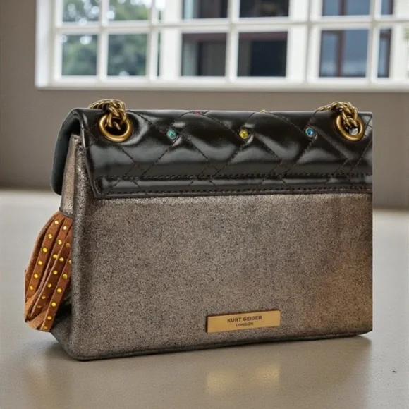 Kurt Geiger London Mini Fringe Bag. NWT and Dustbag - Picture 4 of 7